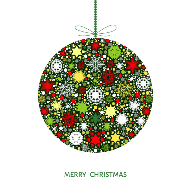 金色驯鹿的圣诞彩球。图片下载