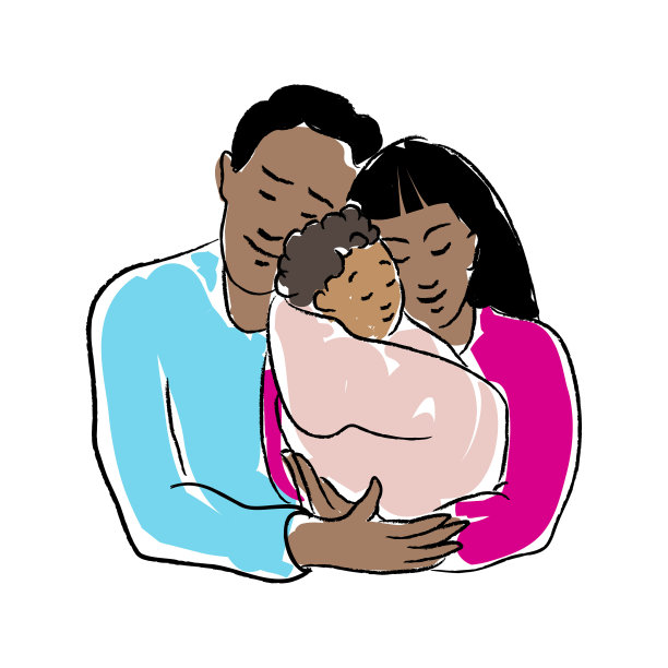 幸福的家庭图片下载