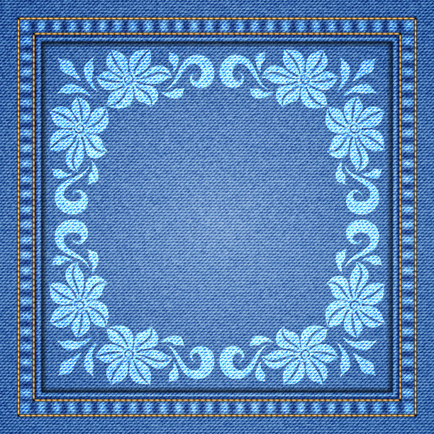 牛仔装饰背景图片下载