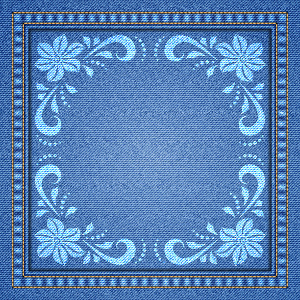 牛仔装饰背景图片下载