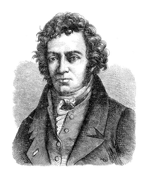 法国物理学家和数学家André-Marie Ampère图片下载