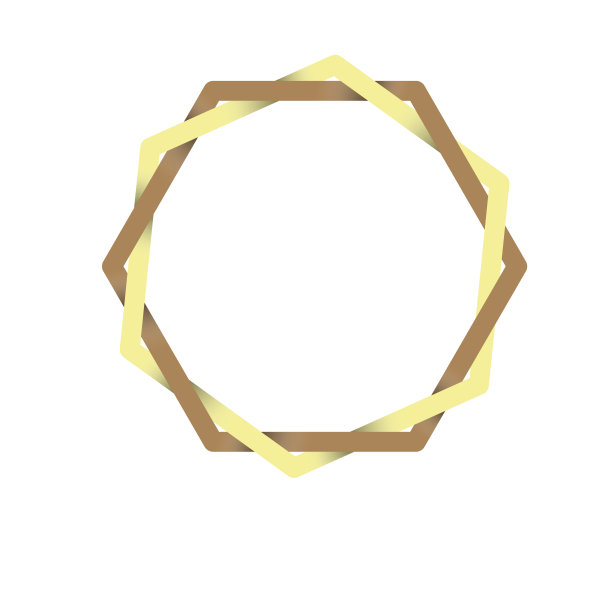 几何框架为您的设计。带有阴影的矢量装饰。点缀插图。图片下载