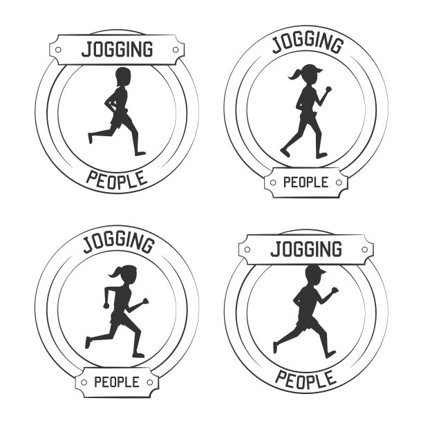 人们慢跑标签图片下载