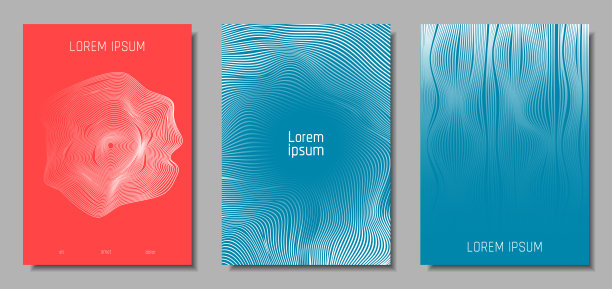 带有波浪线的抽象背景。图片下载