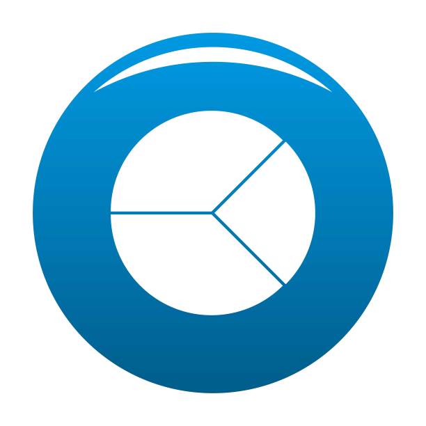 圆图形图标蓝色向量图片下载