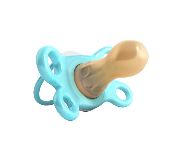 婴儿假人3D渲染插图孤立在白色背景上没有阴影图片下载