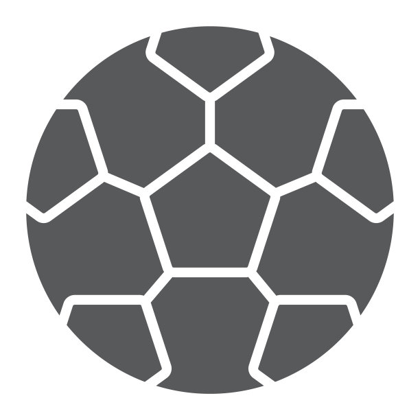 足球符号图标，游戏和运动，足球标志，矢量图形，白色背景上的固体图案，eps 10。图片下载