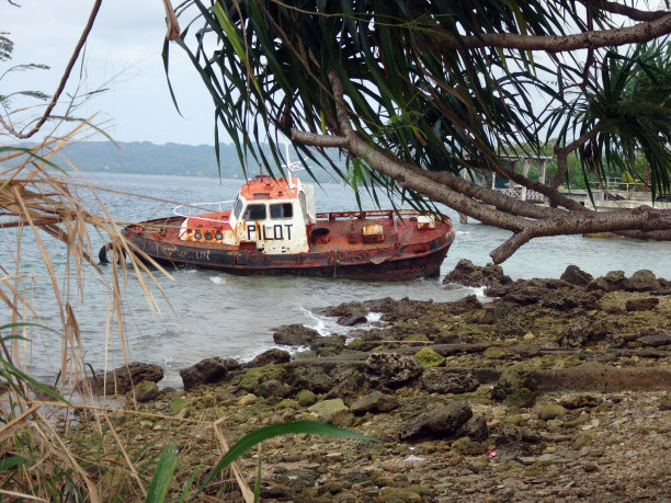 卢干维尔，埃斯皮里图·桑图，瓦努阿图的场景图片下载