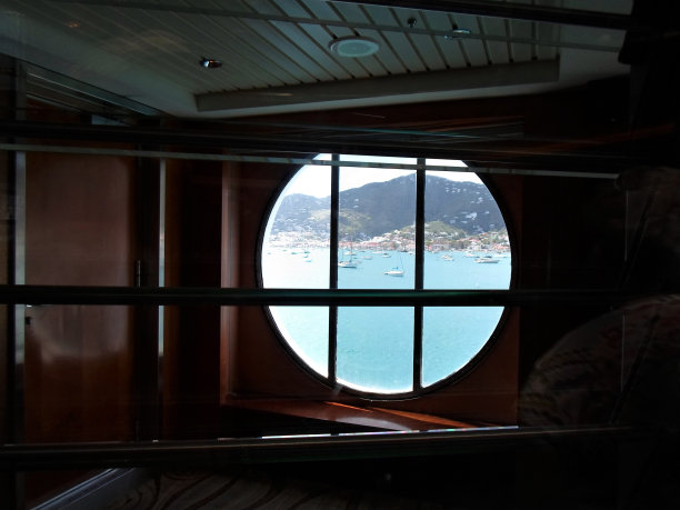 舷窗视图圣托马斯图片下载