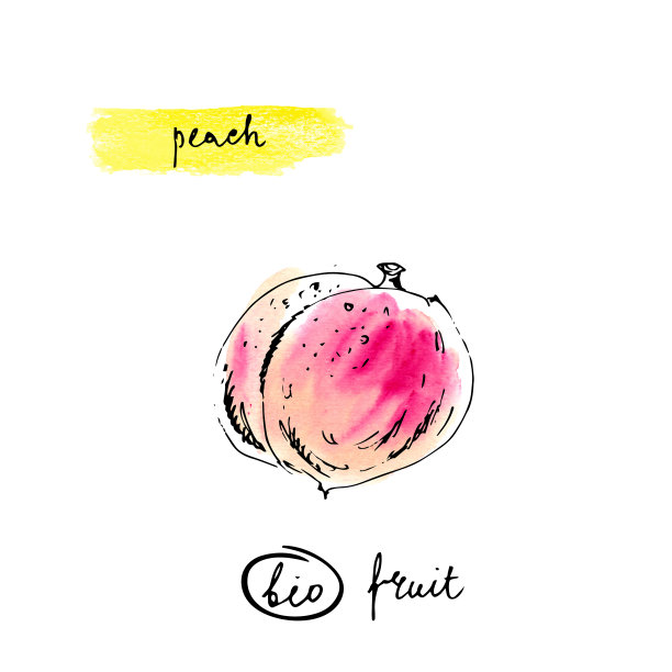 桃色画的字母名称在粉红色和橙色的颜色孤立在白色的背景图片下载