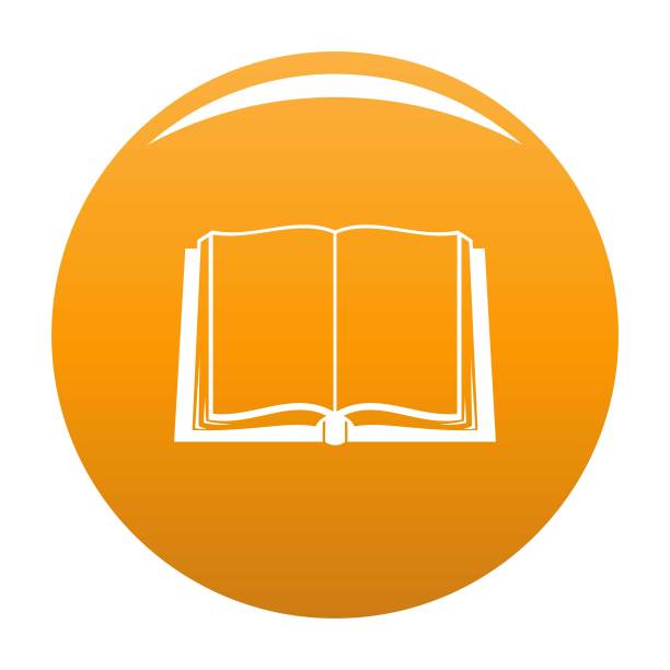 书部署图标向量橙色图片下载