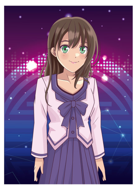 动漫美女图片下载