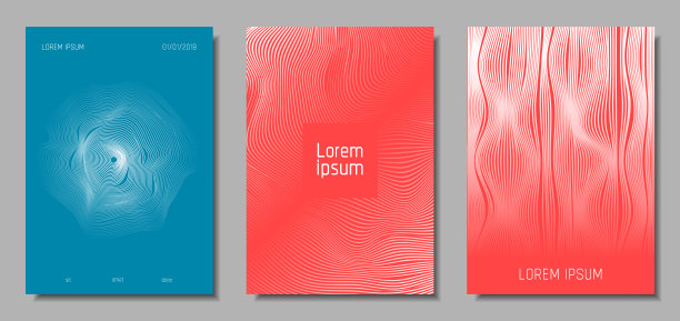 带有波浪线的抽象背景。图片下载