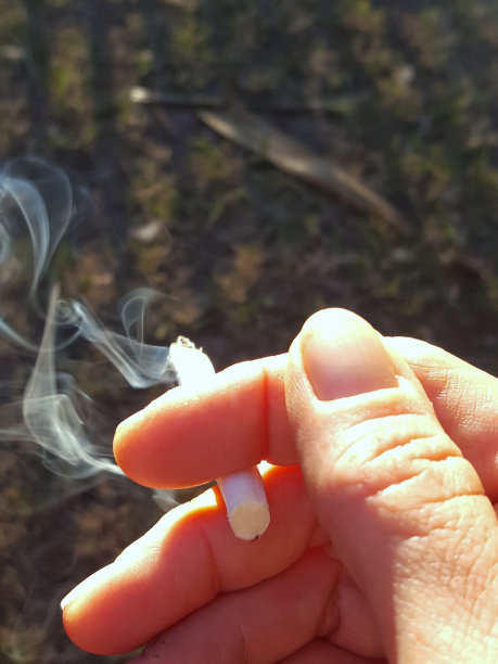 吸烟。图片下载