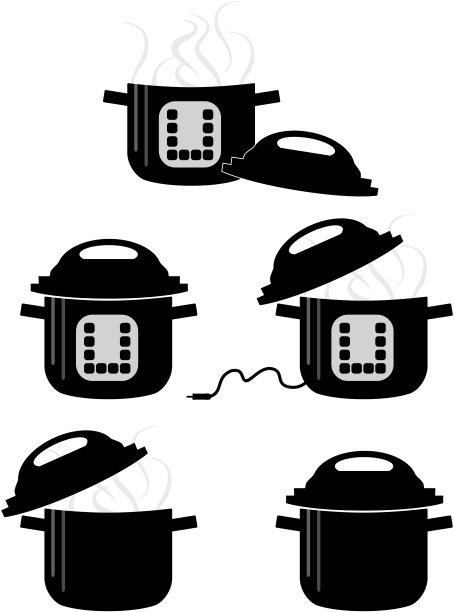 电压力锅-一套五种图片下载