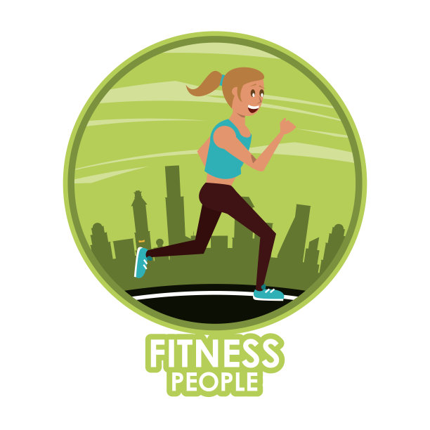 健康的女人跑图片下载