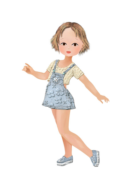 可爱女孩9年代图片下载