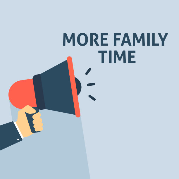 更多家庭时间公告。手持扩音器与讲话气泡图片下载