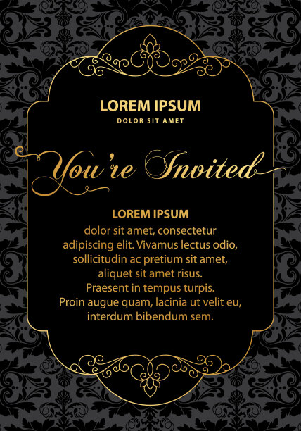 黄金框架图片下载