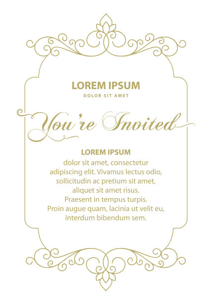 黄金框架图片下载