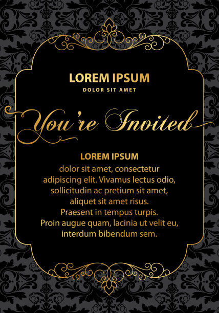 黄金框架图片下载