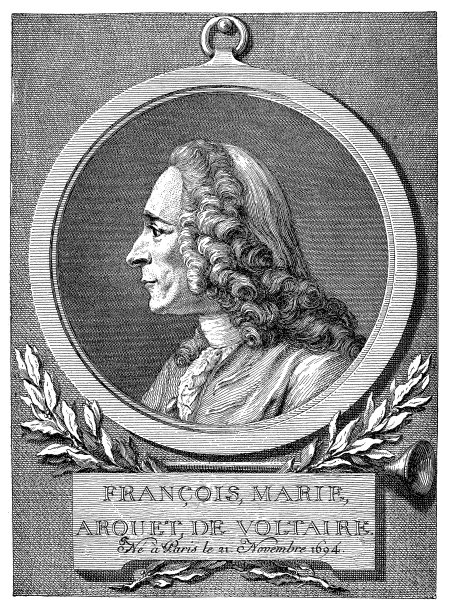 François-Marie阿鲁埃(化名伏尔泰)是法国启蒙运动的作家、历史学家和哲学家图片下载