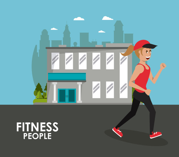 跑步健身的人图片下载