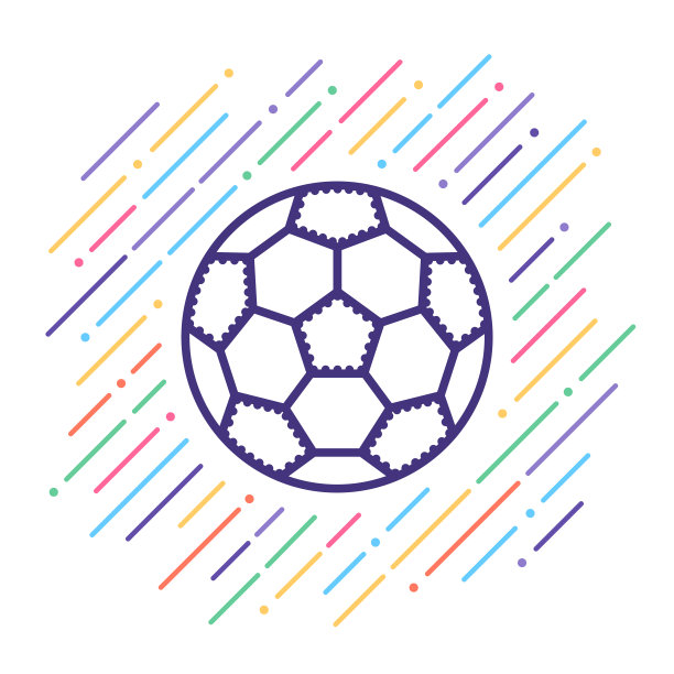 足球球线图标图片下载