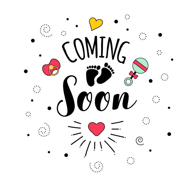 即将推出母亲节怀孕主题引言文字图片下载