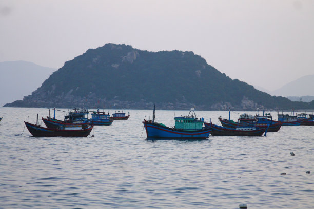 越南渔船图片下载