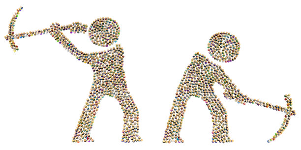 卡通人物，劳动者图片下载