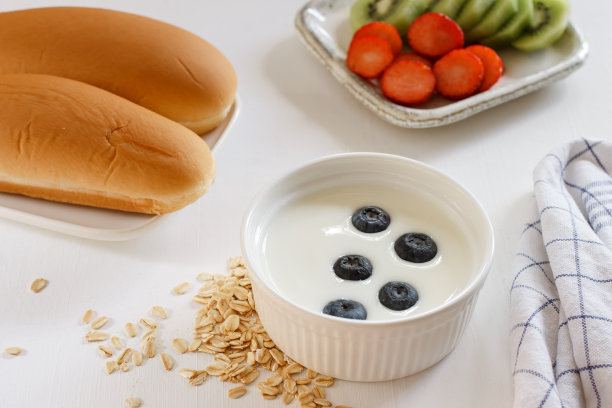 希腊酸奶。图片下载