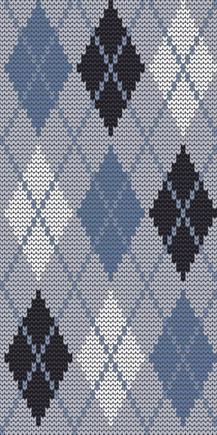 菱形针织图案图片下载