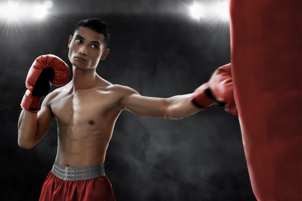 拳击训练用沙袋图片下载