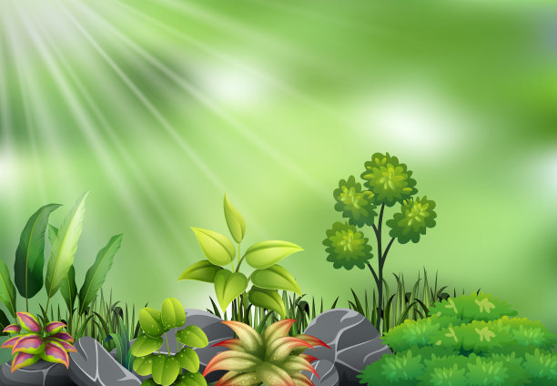 森林矢量图素材ID：321860334