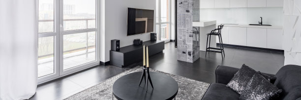 单色的室内设计图片下载