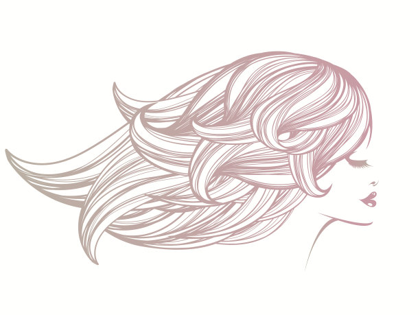 化妆品，美容美发沙龙矢量插图图片下载