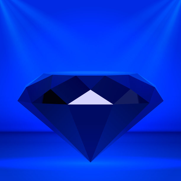 黑色钻石作为别致的舞台领奖台与灯光图片下载