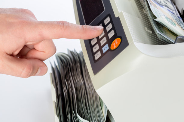 钱柜孤立上白图片下载