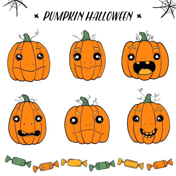 万圣节矢量图素材ID：321920628