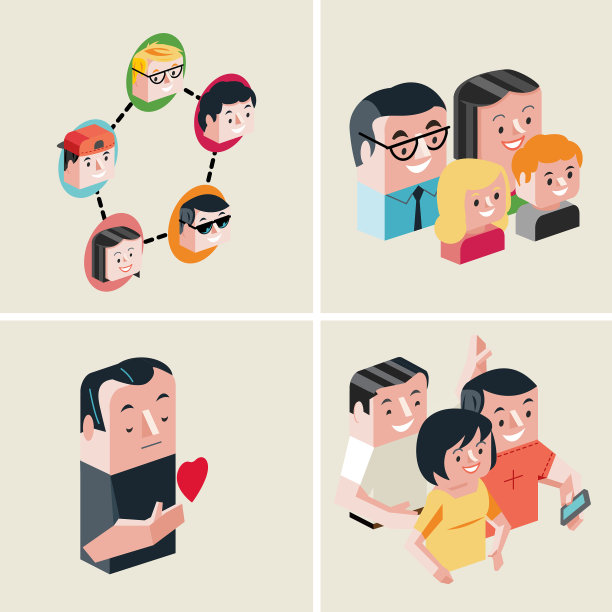 快乐的一家人图片下载