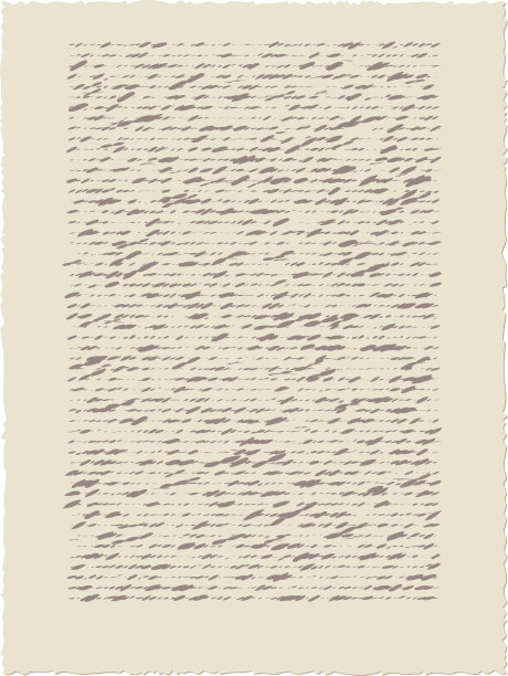 矢量插图的旧书法纸图片下载