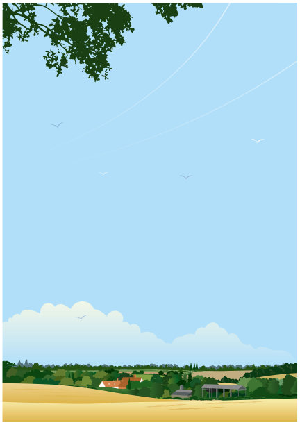 英国夏天的风景图片下载