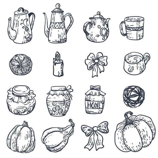 在向量中设置家庭元素图片下载