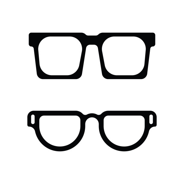 向量的眼镜图片下载