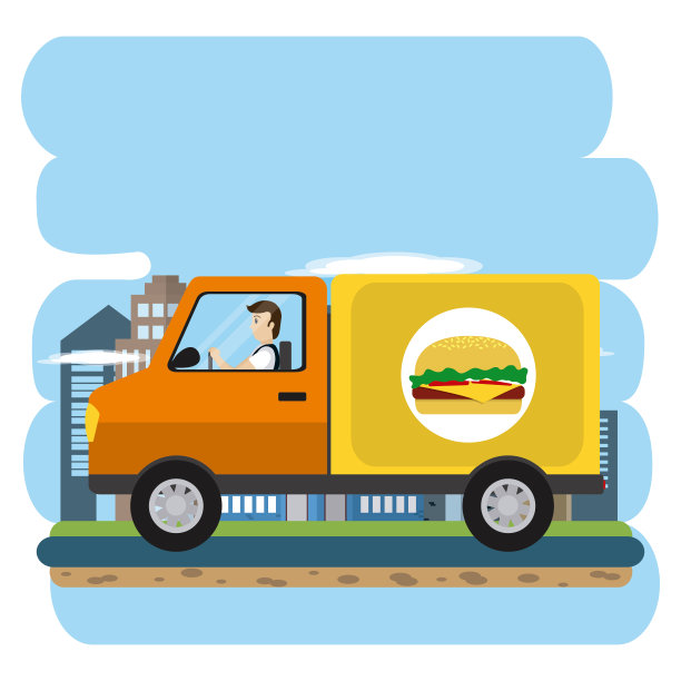 城市送货服务图片下载