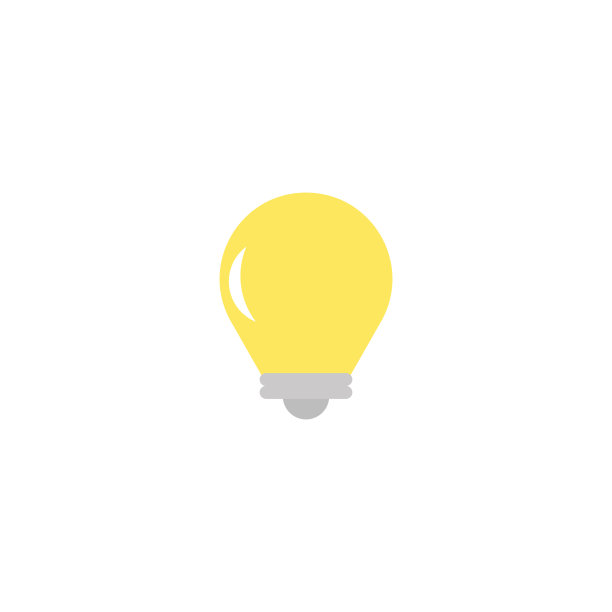 灯泡图标。矢量图图片下载