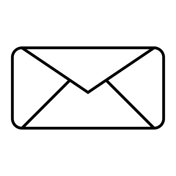 信封细线图标。信件矢量图，白色背景隔离。邮件轮廓风格设计，专为网页和应用程序设计。EPS 10。图片下载