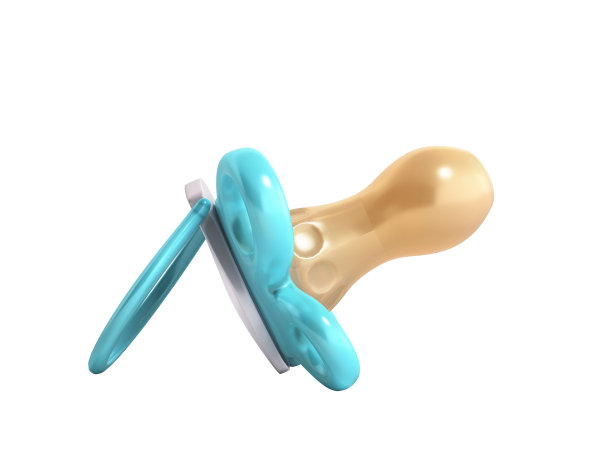 婴儿假人3D渲染插图孤立在白色背景上没有阴影图片下载