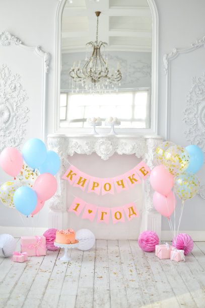 第一个生日。孩子的生日。图片下载